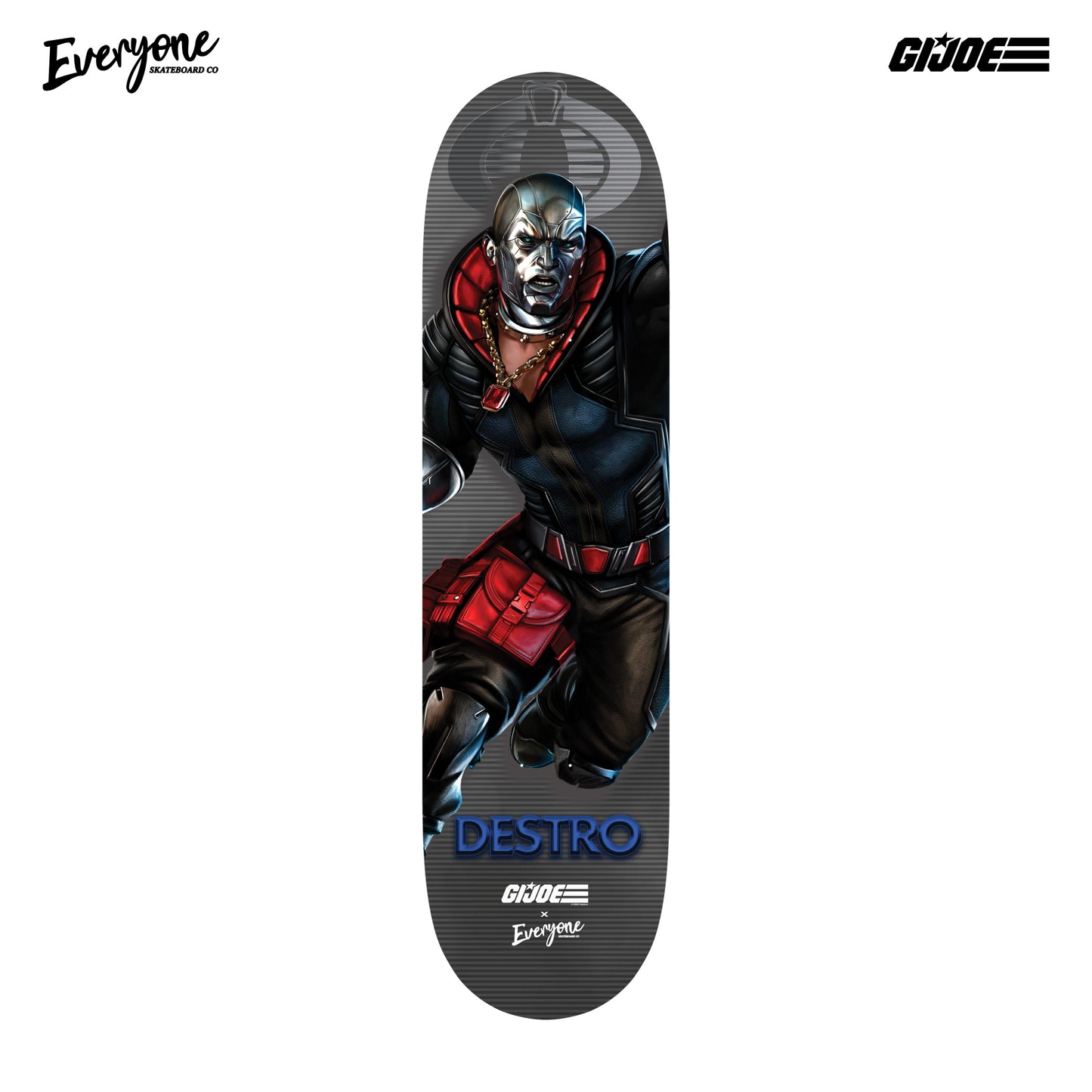 FABIAN ALOMAR DESTRO GI X EVERYONE SKATEBOARD CO LENTICULAR DECK