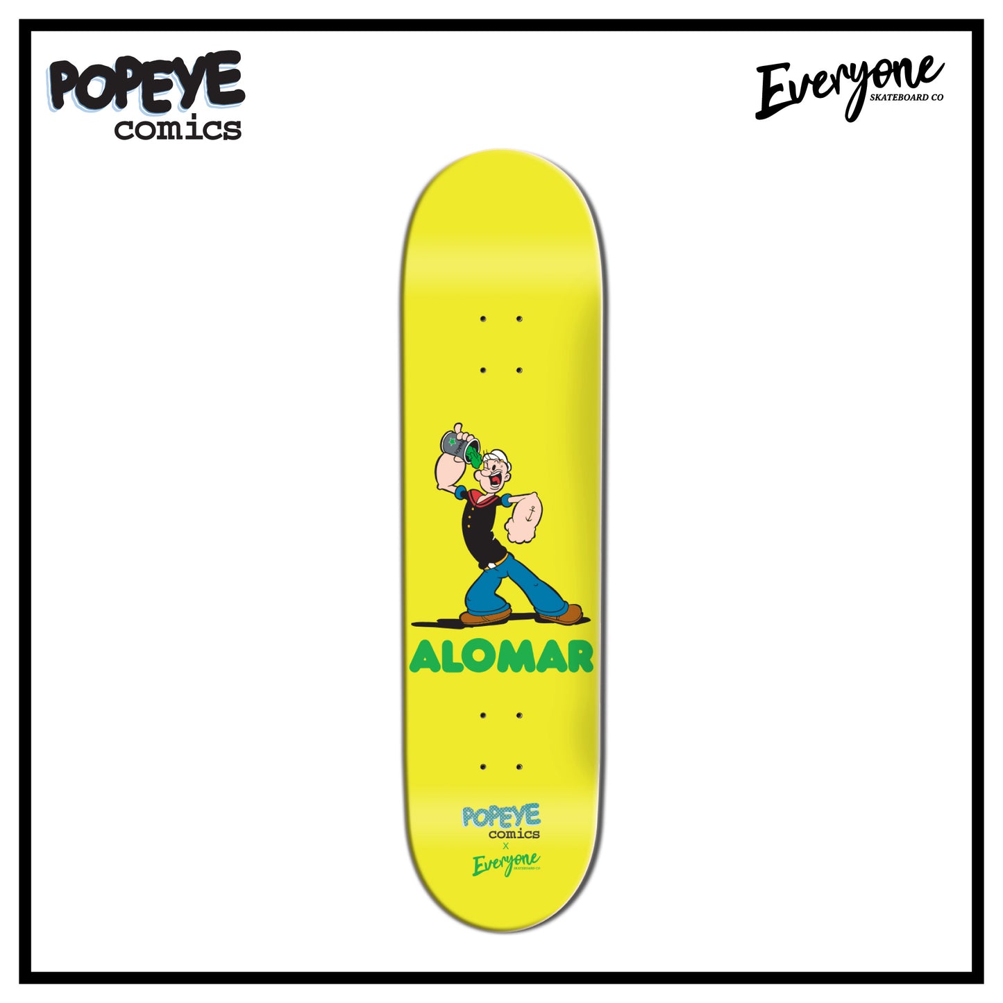 EVERYONE x POPEYE COMIC FABIAN ALOMAR "POPEYE"