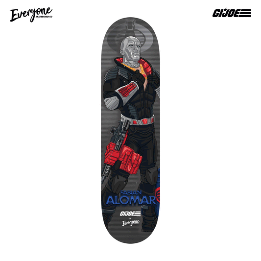 FABIAN ALOMAR DESTRO GI X EVERYONE SKATEBOARD CO LENTICULAR DECK
