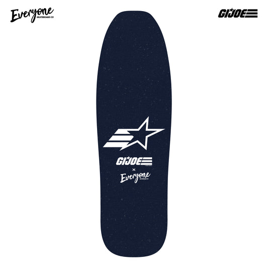 ROADBLOCK and DUKE GI JOE x EVERYONE SKATEBOARD CO LENTICULAR POOL SHAPED DECK