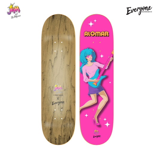 JEM AND THE HOLOGRAMS x EVERYONE SKATEBOARDS FABIAN ALOMAR PRO MODEL